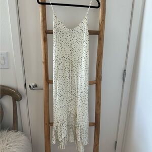 White Polka Dot Dress